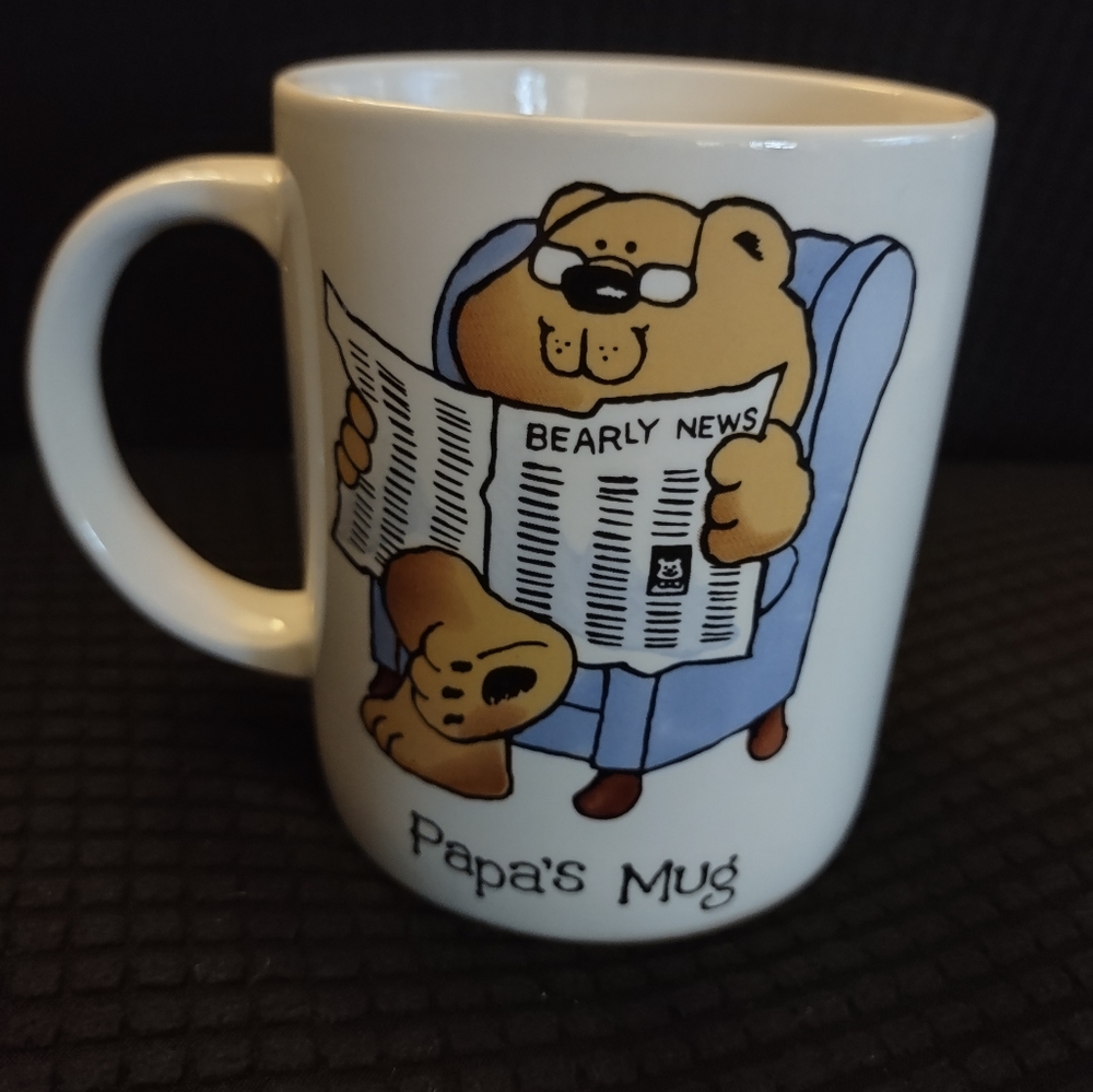 Vintage Collector's Mug "Papa's Mug" By RUSS